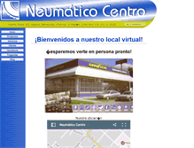 Tablet Screenshot of neumaticocentro.cl
